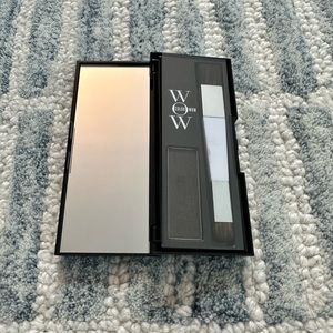 Color Wow root coverup powder — dark brown